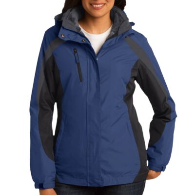 Ladies Colorblock 3 in 1 Jacket Thumbnail