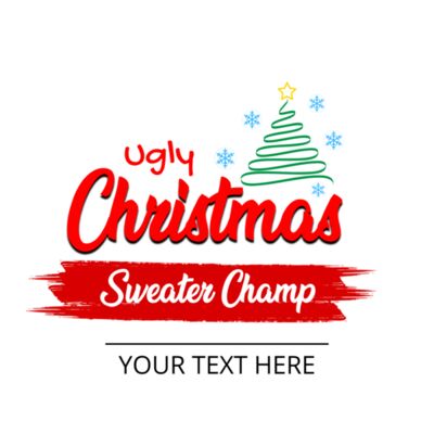 Ugly Christmas Sweater Champ Thumbnail